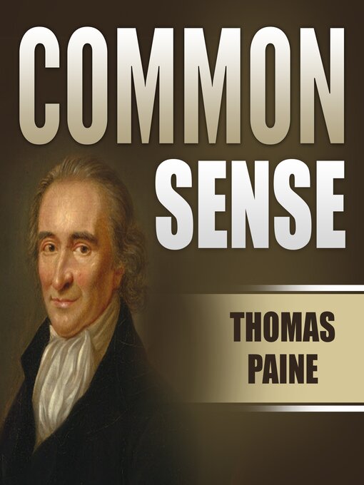 Cover image for Common Sense
